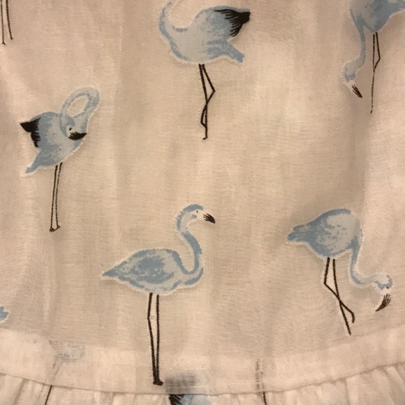 🌟HP🌟 Blue Flamingos Party Dress - Picture 5 of 6